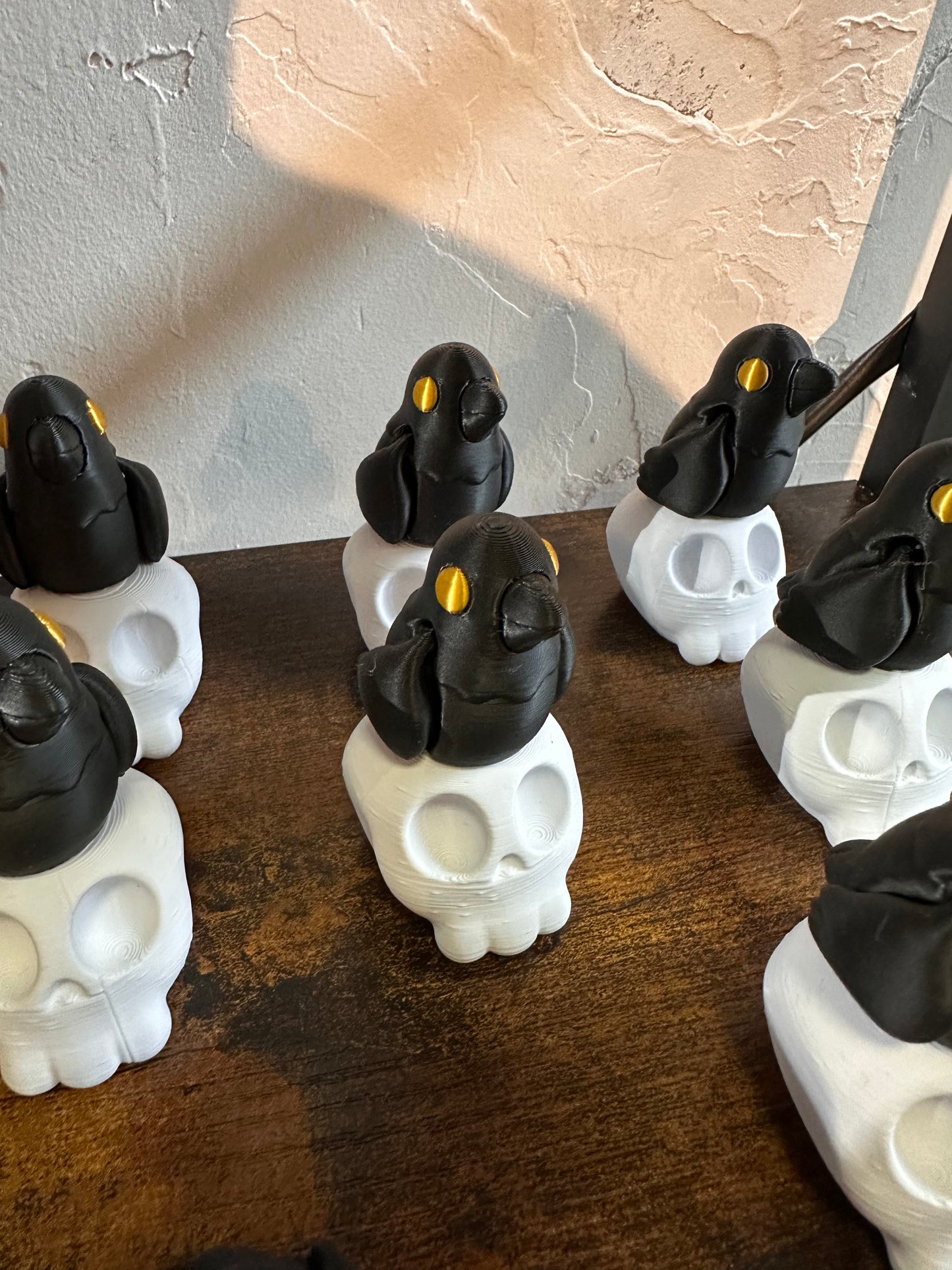 Crow and Skull