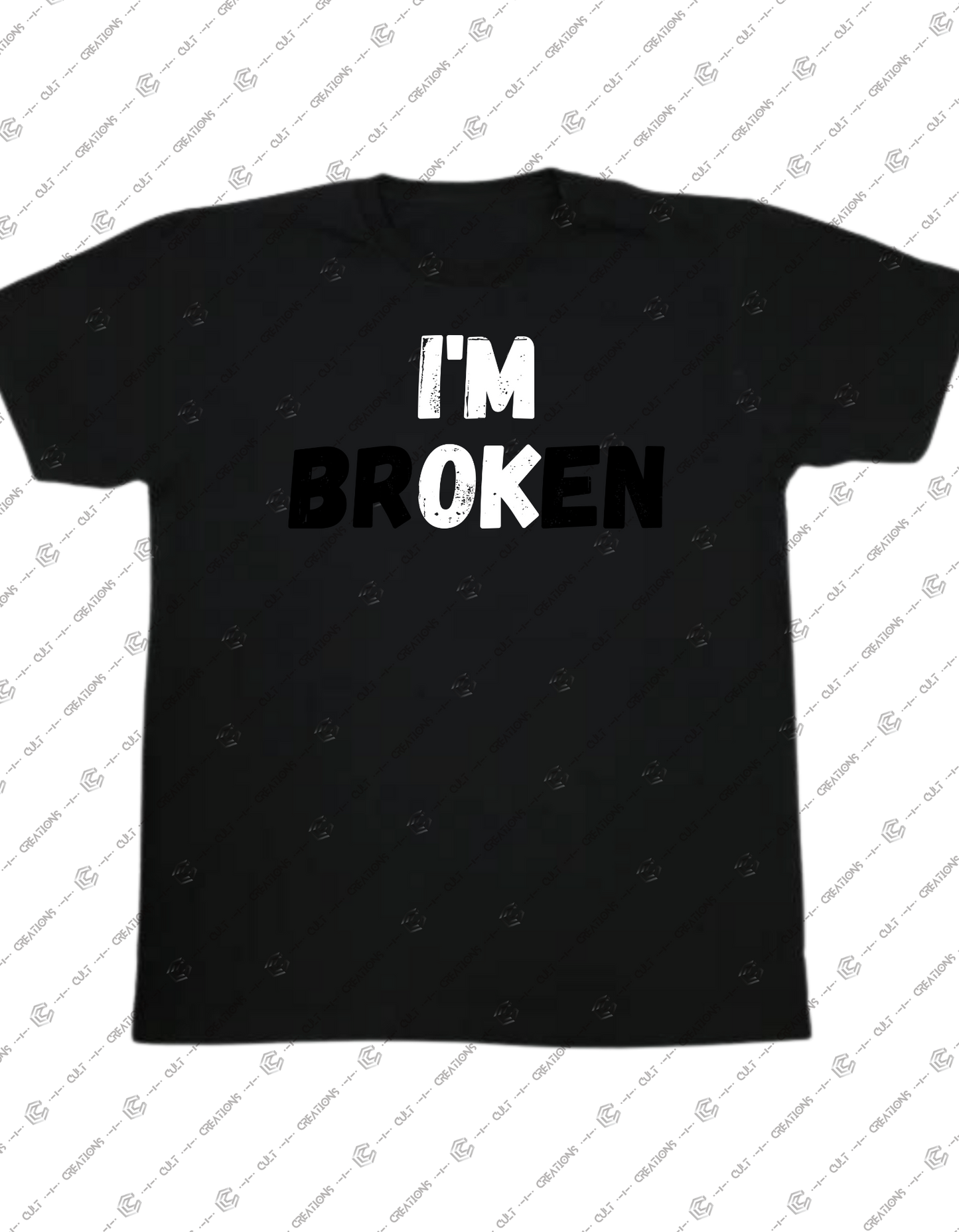 I'm OK/Broken Graphic Tee