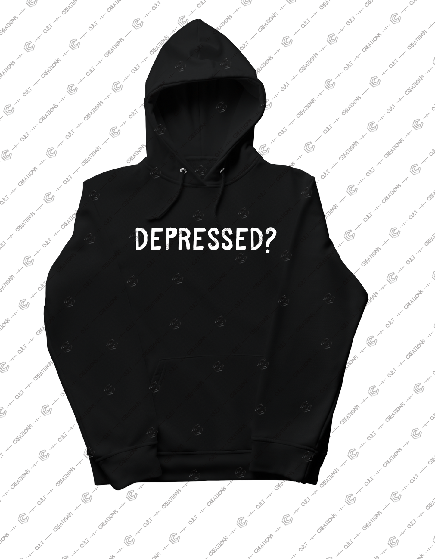 Depressed Graphic Hoodie