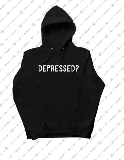 Depressed Graphic Hoodie