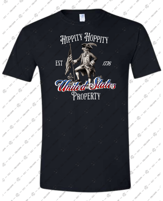 Hippity Hoppity United States Property Graphic Tee