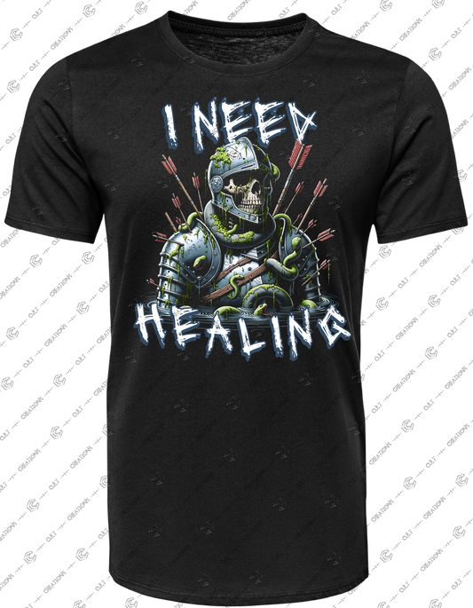 I Need Healing Graphic Tee