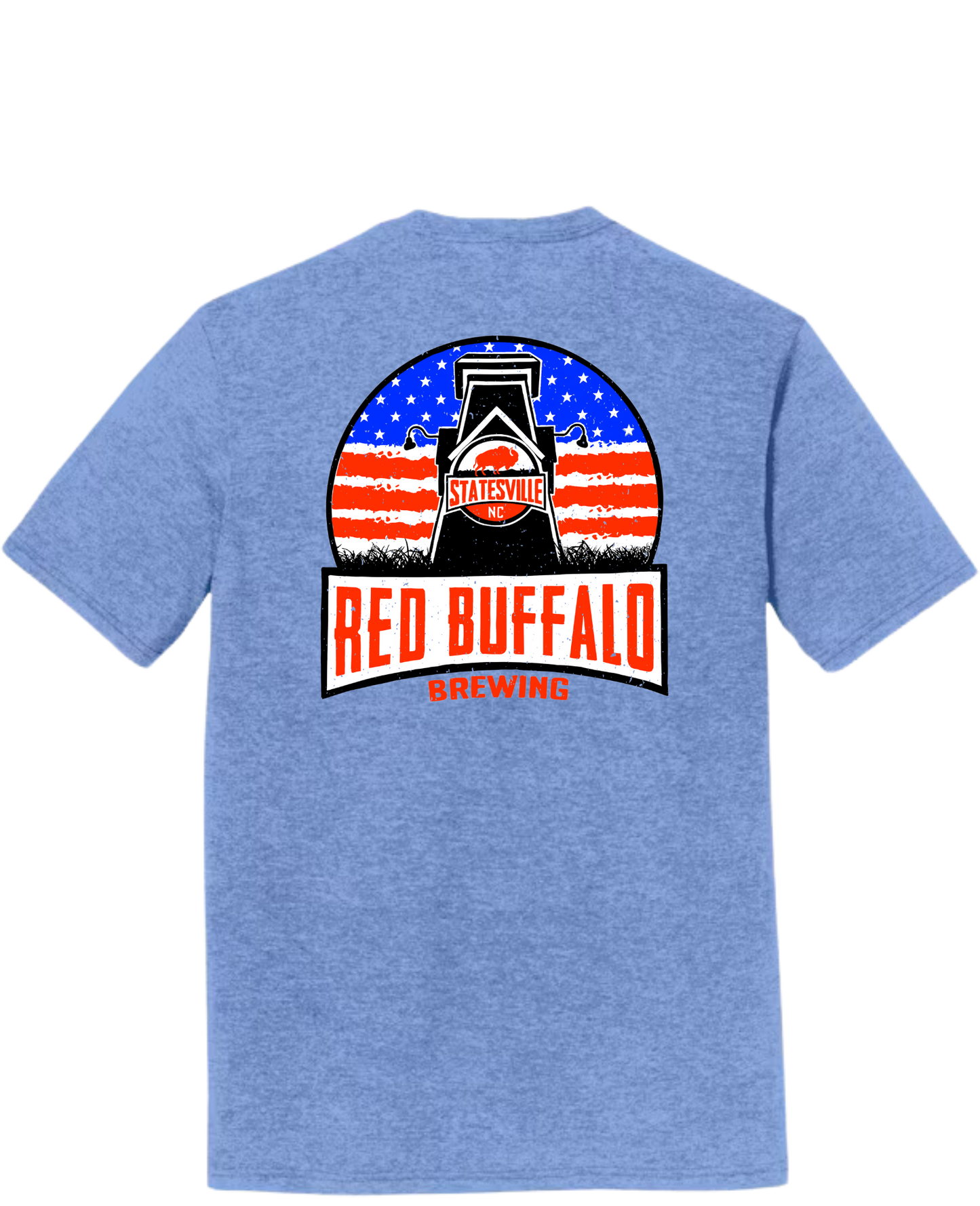 Red Buffalo Clocktower Graphic Tee