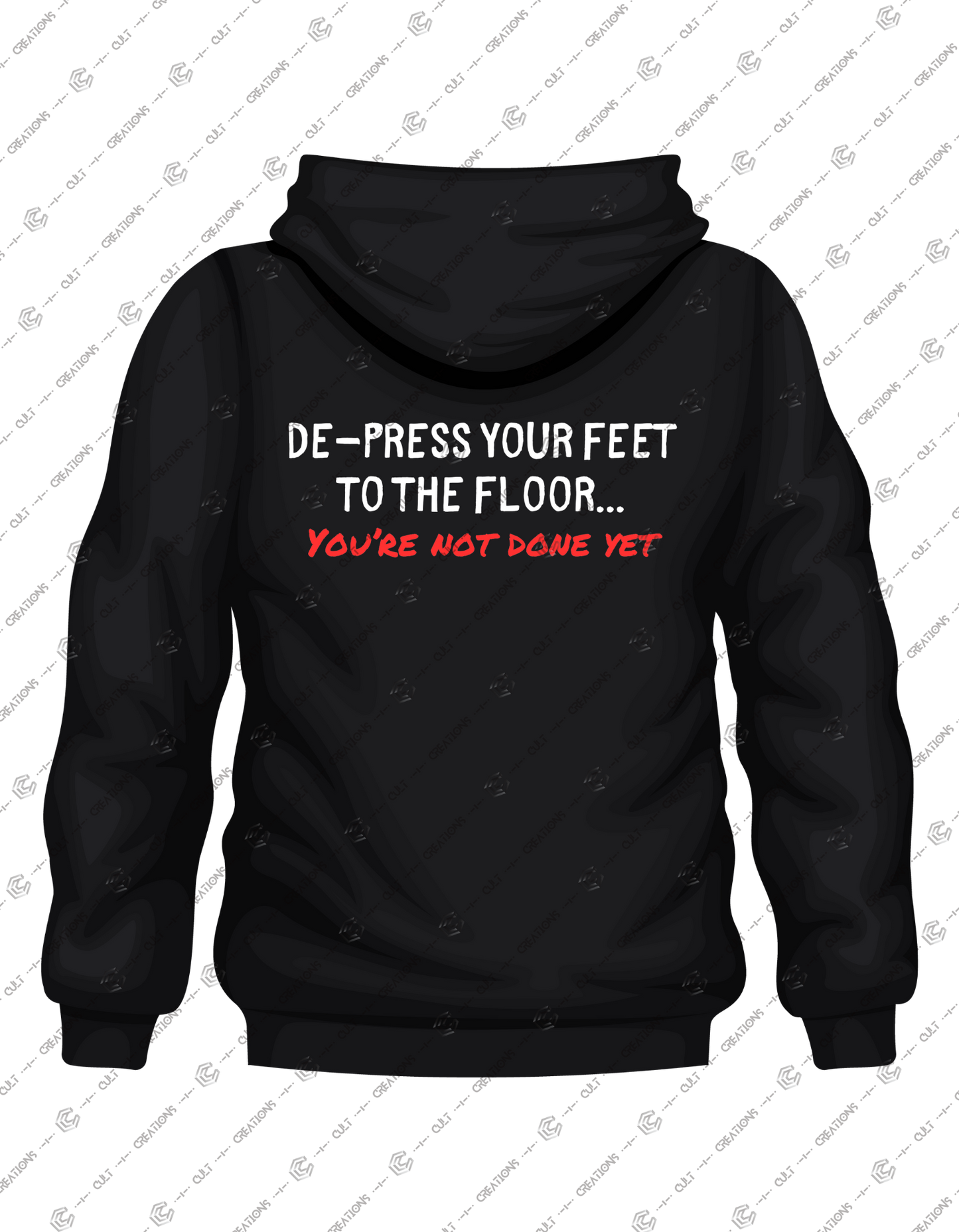 Depressed Graphic Hoodie