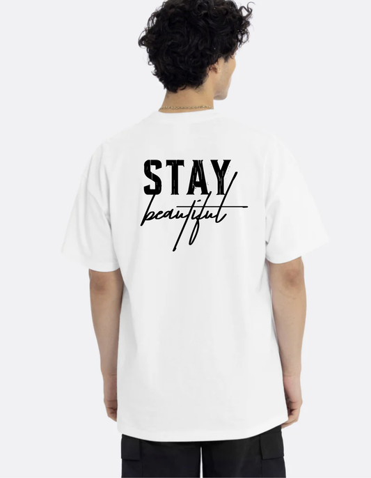 PRE-ORDER - Stay Beautiful by Jackson Hunt - Heavyweight Tee