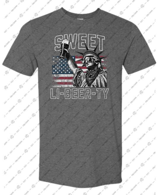 Sweet Li-beer-ty Graphic Tee