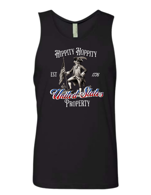 Hippity Hoppity American Property Tank Top